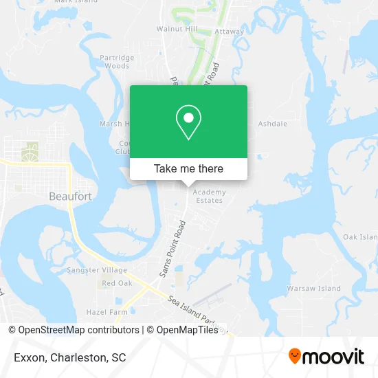 Exxon map