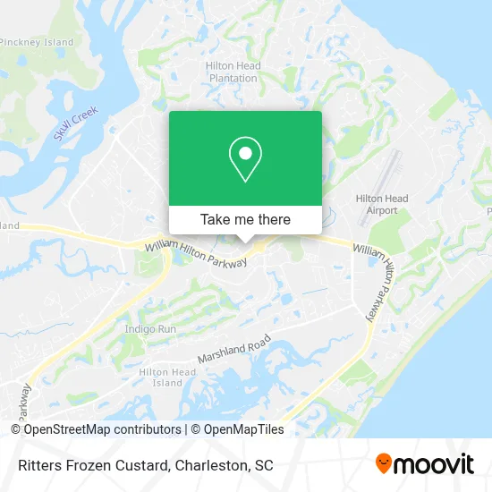 Ritters Frozen Custard map