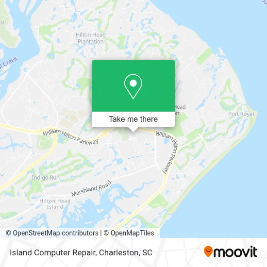 Island Computer Repair map