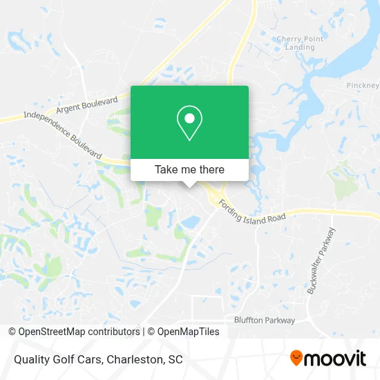 Quality Golf Cars map