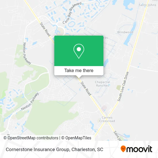 Cornerstone Insurance Group map