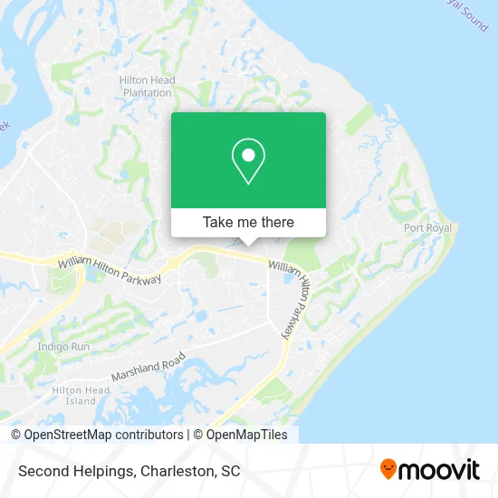 Second Helpings map
