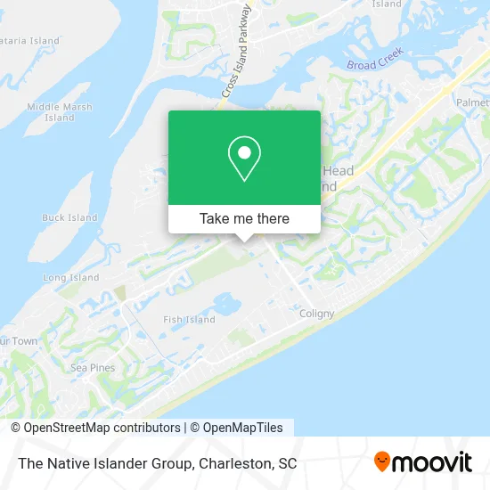 The Native Islander Group map