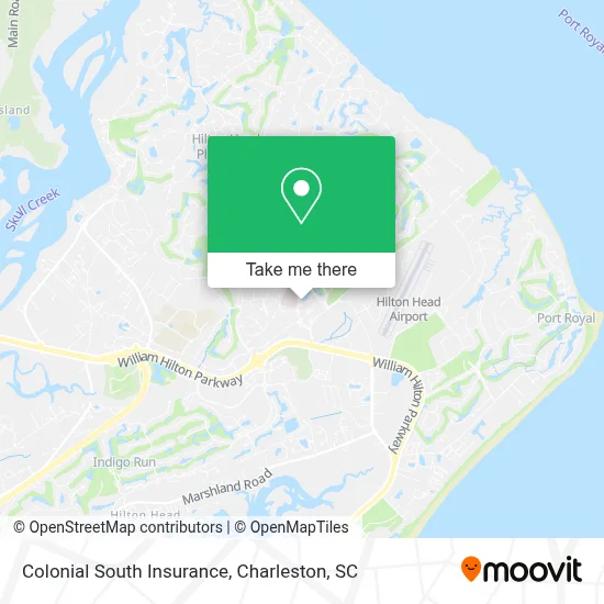 Colonial South Insurance map