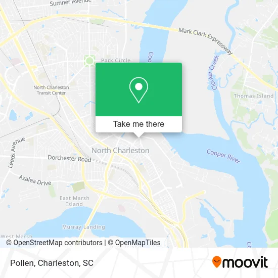 Pollen map