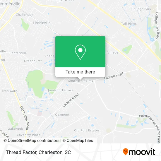 Thread Factor map
