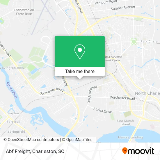 Abf Freight map