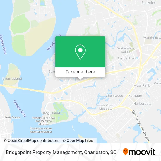 Bridgepoint Property Management map