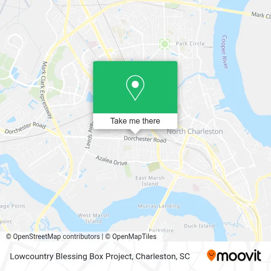Lowcountry Blessing Box Project map