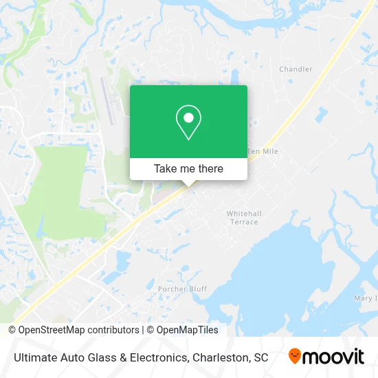 Ultimate Auto Glass & Electronics map