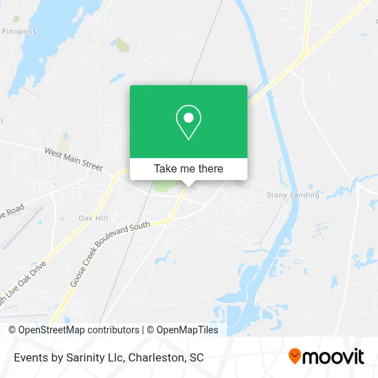 Events by Sarinity Llc map