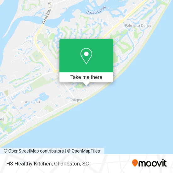 H3 Healthy Kitchen map