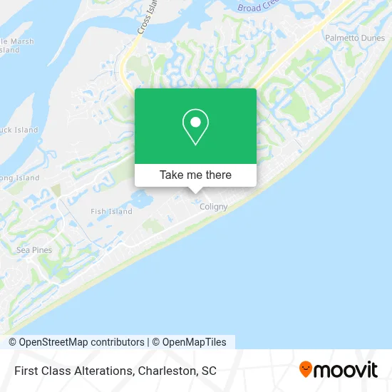 First Class Alterations map