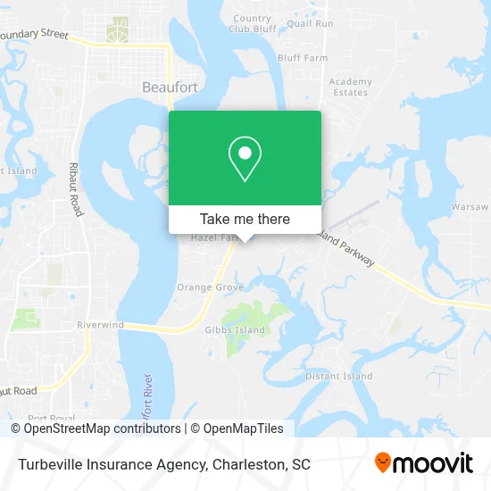 Turbeville Insurance Agency map