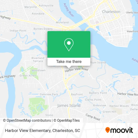Harbor View Elementary map
