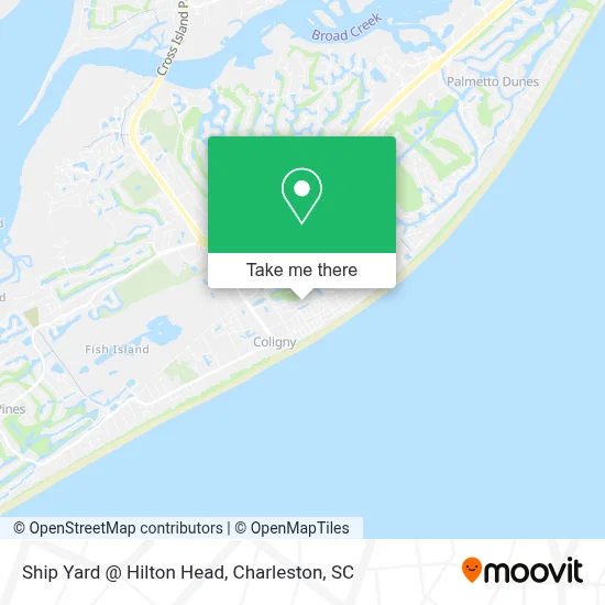 Ship Yard @ Hilton Head map