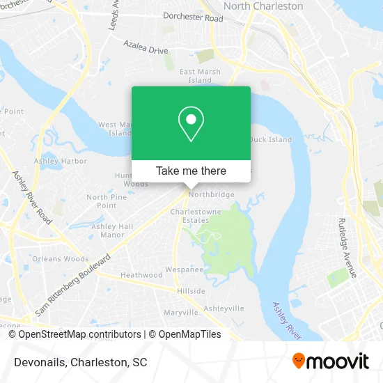Devonails map