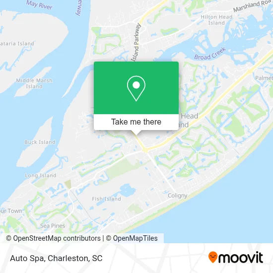 Auto Spa map