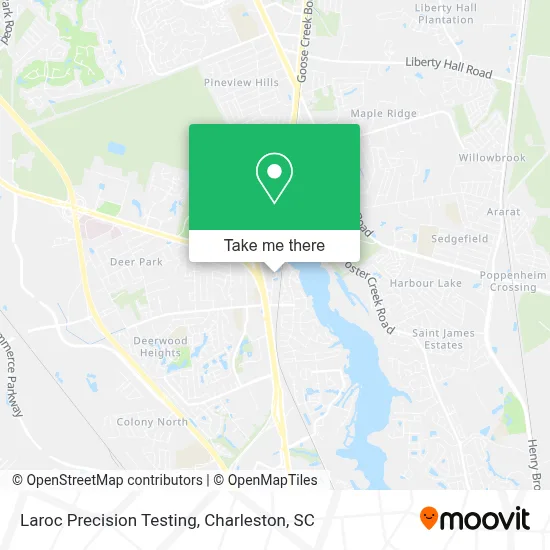 Laroc Precision Testing map