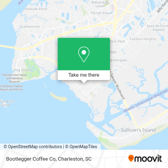 Bootlegger Coffee Co map