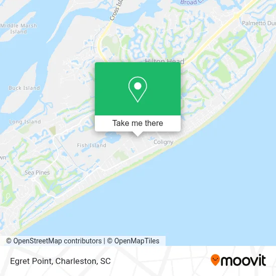 Egret Point map