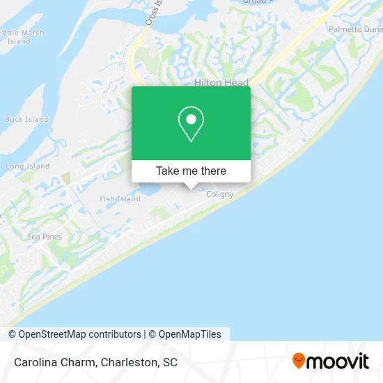 Carolina Charm map