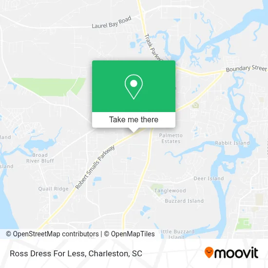 Ross Dress For Less map