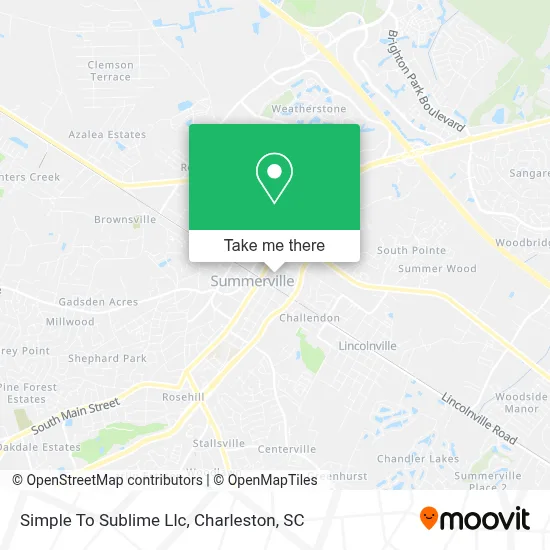Simple To Sublime Llc map