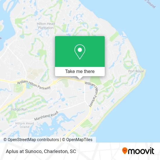 Aplus at Sunoco map