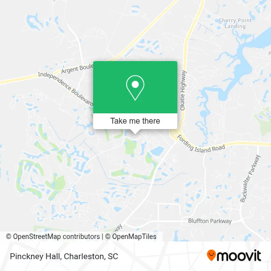 Pinckney Hall map