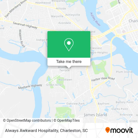 Always Awkward Hospitality map