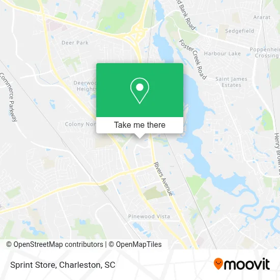 Sprint Store map