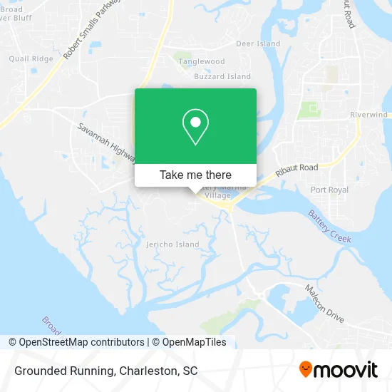 Grounded Running map