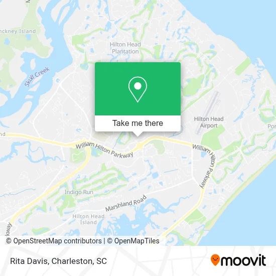 Rita Davis map