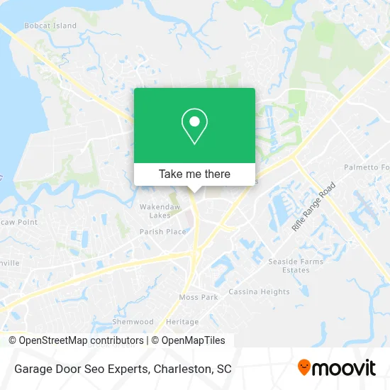 Garage Door Seo Experts map