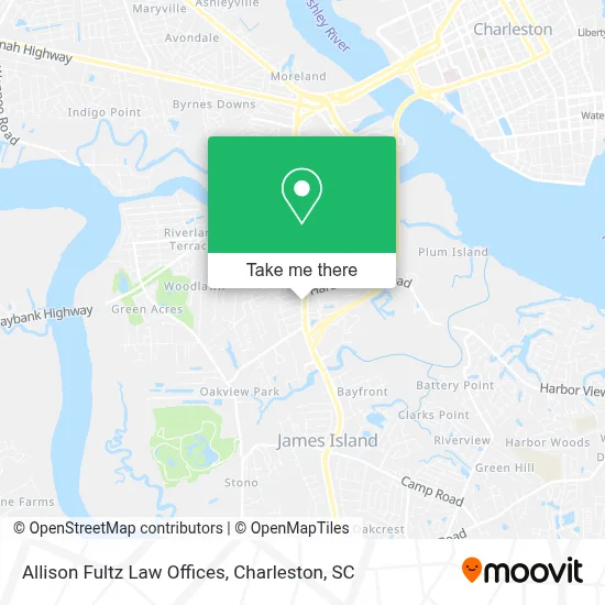 Allison Fultz Law Offices map