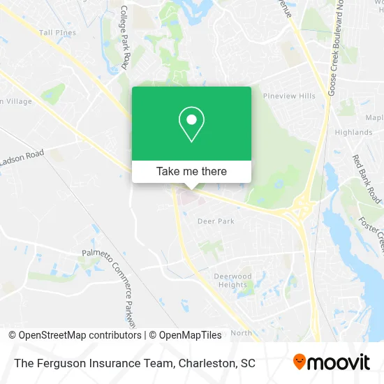 The Ferguson Insurance Team map
