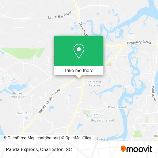 Panda Express map