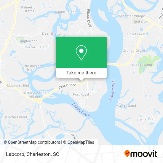 Labcorp map