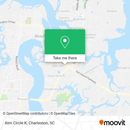 Atm Circle K map