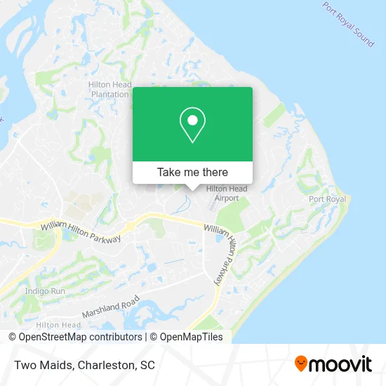 Two Maids map