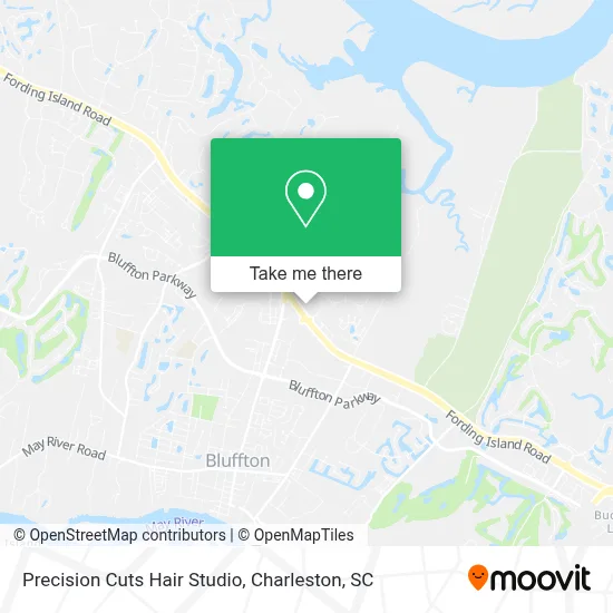 Precision Cuts Hair Studio map