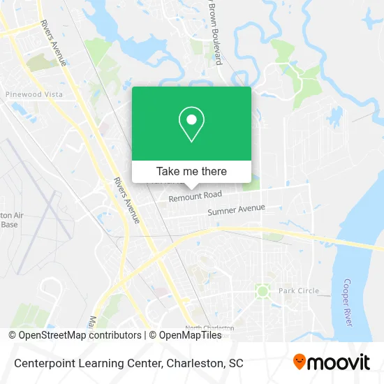 Centerpoint Learning Center map