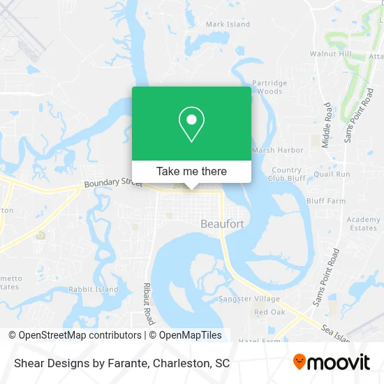 Shear Designs by Farante map