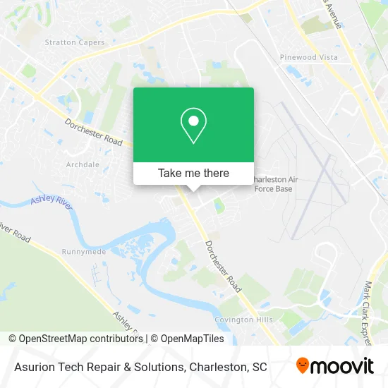 Asurion Tech Repair & Solutions map