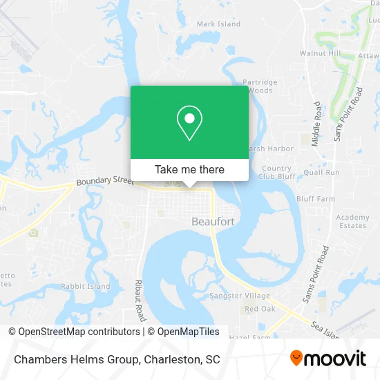 Chambers Helms Group map