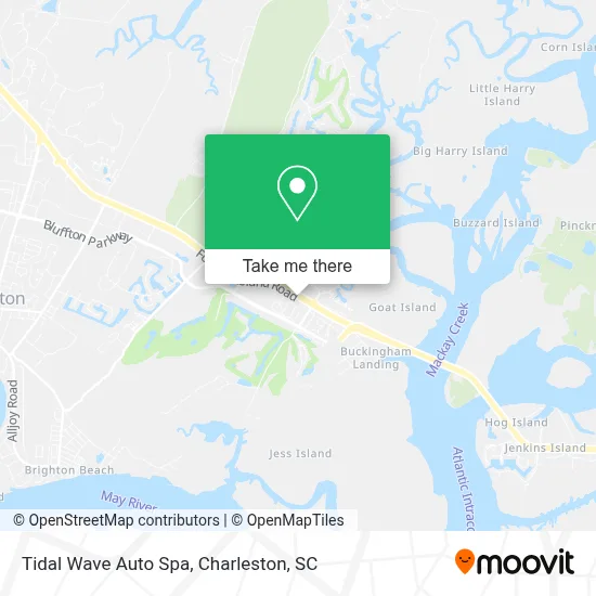 Tidal Wave Auto Spa map