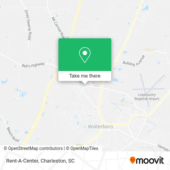 Rent-A-Center map