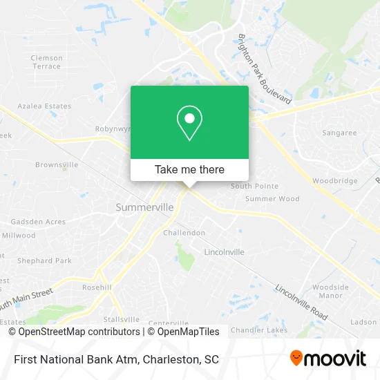 First National Bank Atm map