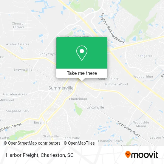 Harbor Freight map